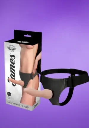 Harness Attraction James - Felcsatolható dildó (16cm)