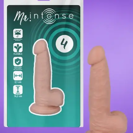 Mr. Intense 4" - Realisztikus dildó (16,2cm)