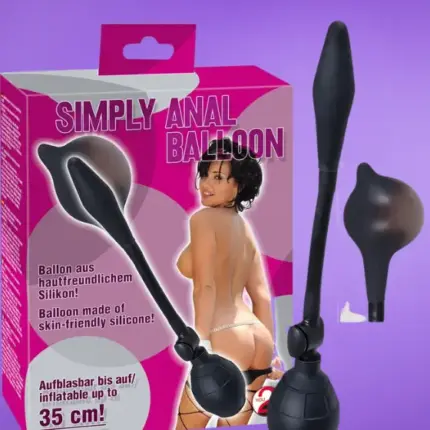 You2Toys - Pumpálható análrúd (fekete)