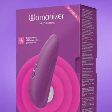 Womanizer Starlet 3 - Akkus, vízálló csiklóizgató (lila)