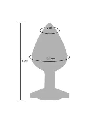 Toyjoy - Szilikonos análdugó gyémánt dísszel M - Image 4