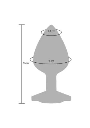 Toyjoy - Szilikonos análdugó gyémánt dísszel L - Image 3