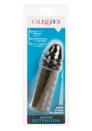 Calexotics - Rücskös péniszköpeny (fekete) - Image 2