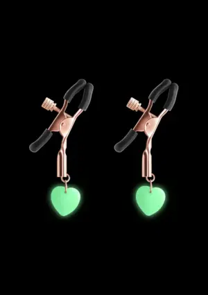 Bound G3  - Mellbimbó csipesz szív dísszel (rosegold) - Image 3