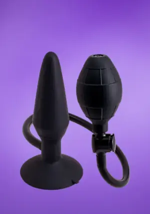 Felfújható análkúp (fekete) M