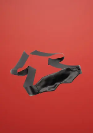 Fetish Fantasy - Szatén szemkötő (fekete)