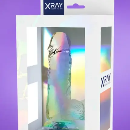X-Ray - Zselés dildó (15,5cm)