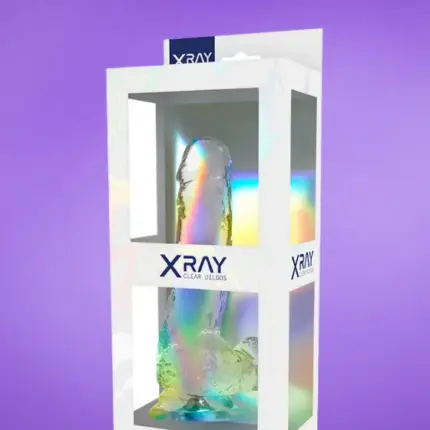X-Ray - Zselés dildó (18,5cm)