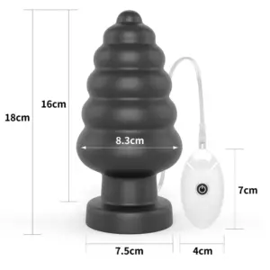 Lovetoy - Vibrációs análtágító (fekete) - Image 5