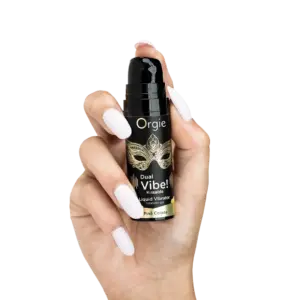 Orgie Dual Vibe - Uniszex folyékony vibrátor (pina colada) - Image 2