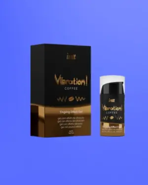 INTT - Kávé ízű vibrátor gél (15ml)