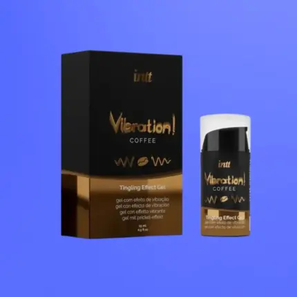 INTT - Kávé ízű vibrátor gél (15ml)