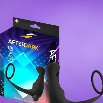 Afterdark Luterp - Prosztata masszírozó péniszgyűrűvel