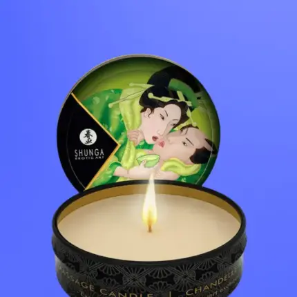 Shunga - Masszázsgyertya (30ml) - zöld tea
