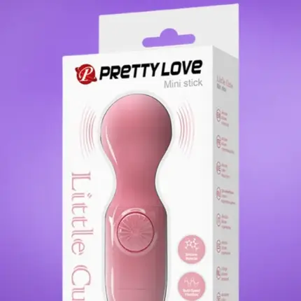 Pretty Love Mini Stick - Mini masszírozó (pink)