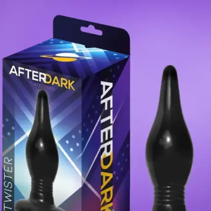 Afterdark Twister - Análdugó (fekete)