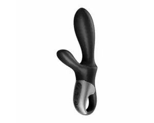 Satisfyer Heat Climax+ - Okos, melegítő,karos análvibrátor (fekete) - Image 2