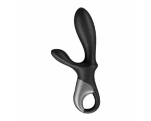 Satisfyer Heat Climax+ - Okos, melegítő,karos análvibrátor (fekete) - Image 3
