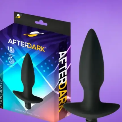 Afterdark Tanzanite - Vibrációs análágító (fekete)