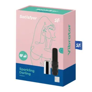 Satisfyer Sparkling Darling - Akkus rúdvibrátor (fekete) - Image 4