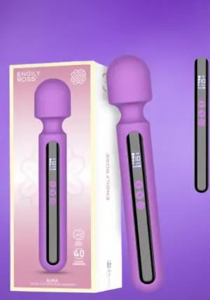 Engily Ross Aura - Akkus digitális masszírozó (29,5 cm)