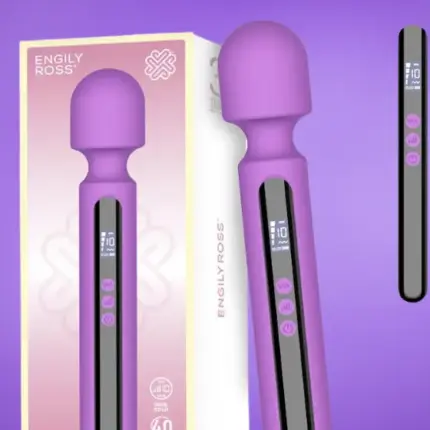 Engily Ross Aura - Akkus digitális masszírozó (29,5 cm)