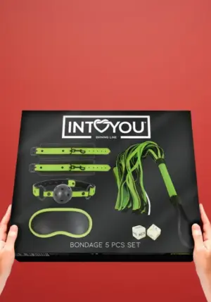 Intoyou Shining - Sötétben világító bondage szett (5részes)