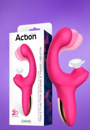 Action Garme -  Léghullámos bólogató vibrátor