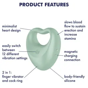 Satisfyer Perfect Pair 3 - Akkus péniszgyűrű és ujjvibrátor - Image 5