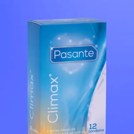 Pasante Climax - Hő és hideghatású óvszer (12 db)