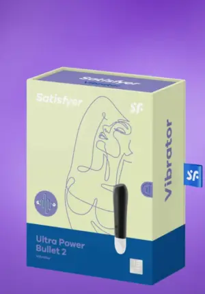 Satisfyer Ultra Power Bullet 2 - Akkus, vízálló vibrátor (fekete)