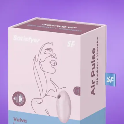 Satisfyer Vulva Lover 3 - Akkus, léghullámos csiklóizgató