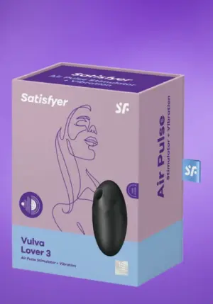 Satisfyer Vulva Lover 3 - Akkus, léghullámos csiklóizgató - Image 2