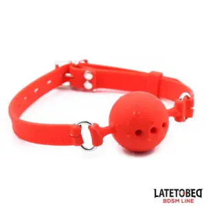 Latetobed - Piros légáteresztő szájpecek - Image 2