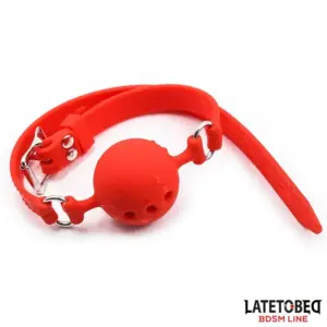 Latetobed - Piros légáteresztő szájpecek - Image 3