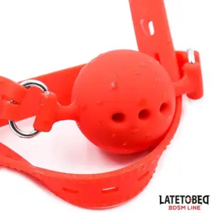 Latetobed - Piros légáteresztő szájpecek - Image 4