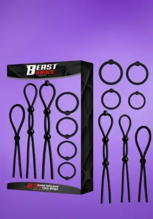 Beast Rings - Péniszgyűrű készlet (7 db)