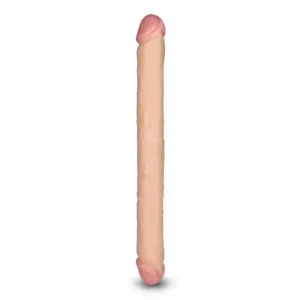 Lovetoy Realistic Slim - Kétvégű dildó (45cm) - Image 3