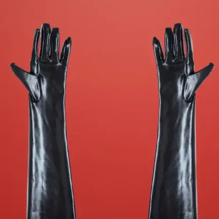 Latetobed - Hosszú lakk kesztyű