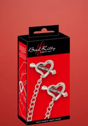 Bad Kitty - Ámor nyilai bimbóékszer szett (ezüst)