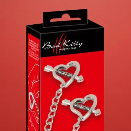 Bad Kitty - Ámor nyilai bimbóékszer szett (ezüst)