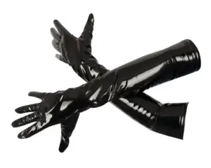 Black Level - Fényes lakk kesztyű (fekete) - Image 3