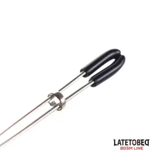 Latetobed - Mellbimbó csipesz kristályokkal - Image 3