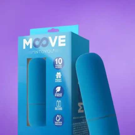 Moove Bullet - Mini vibrátor (kék)