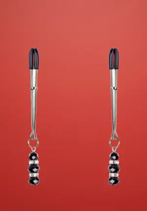 Latetobed - Mellbimbó csipesz kristályokkal