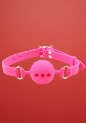 Latetobed - Szilikonos szájpecek (pink) - 4,5cm