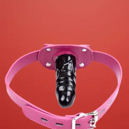 Latetobed - Pénisz alakú szájpecek rózsaszín pánttal