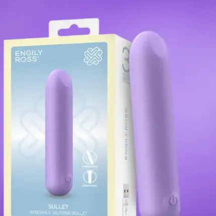 Engily Ross Sulley - Akkus rúdvibrátor (lila)