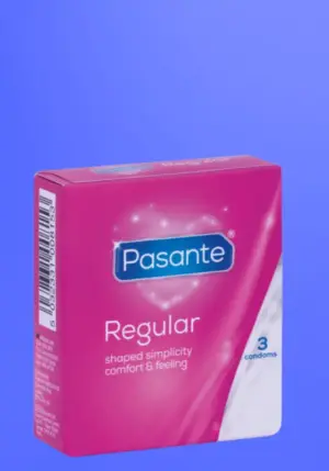 Pasante - Enyhén vékonyított óvszer ( 3 db)