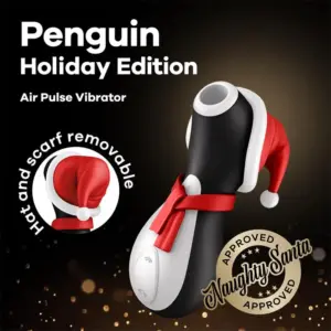 Satisfyer Penguin Holiday Edition - Akkus, vízálló csiklóizgató - Image 2